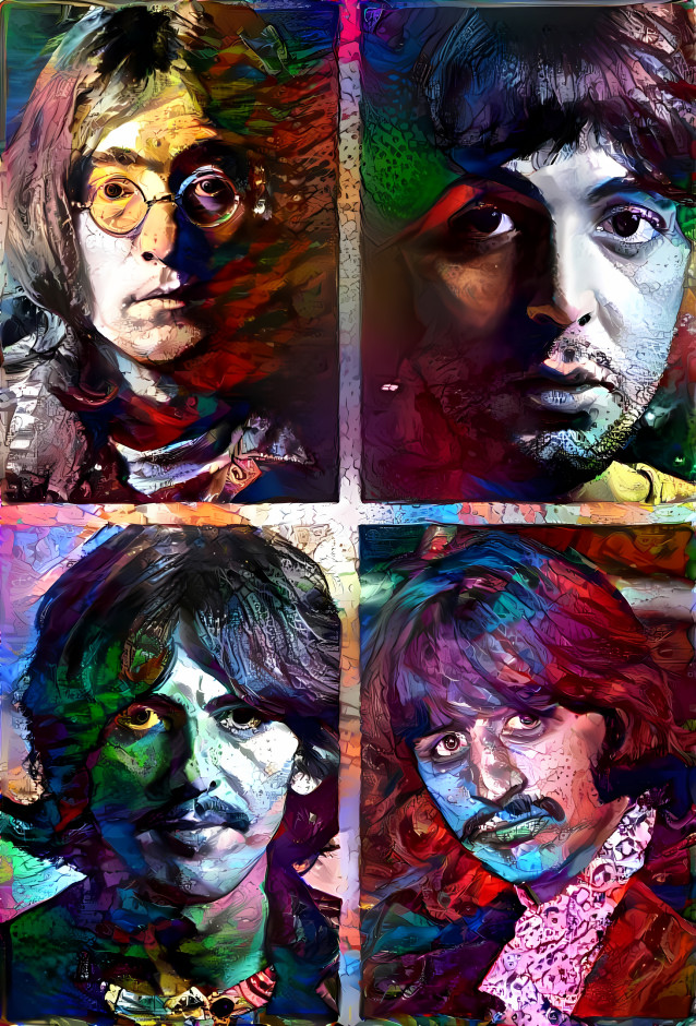 The Beatle's White Album portraits, no. 1