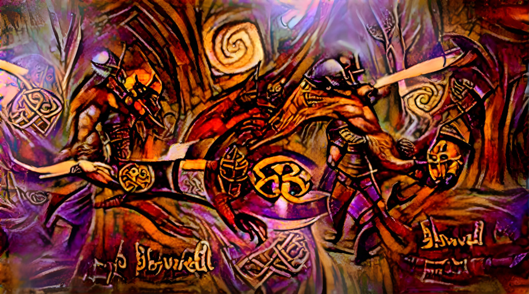 Beowulf and Grendel