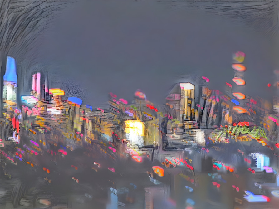 NYC Skyline AI Ukrainian Tribute