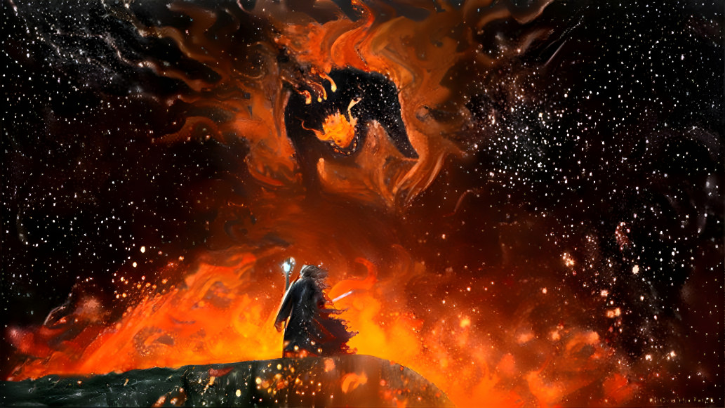 Gandalf vs Balrog