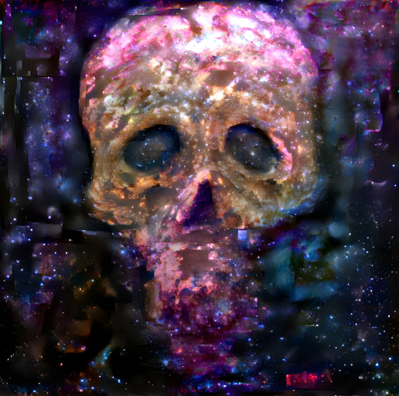 Skull from outer space