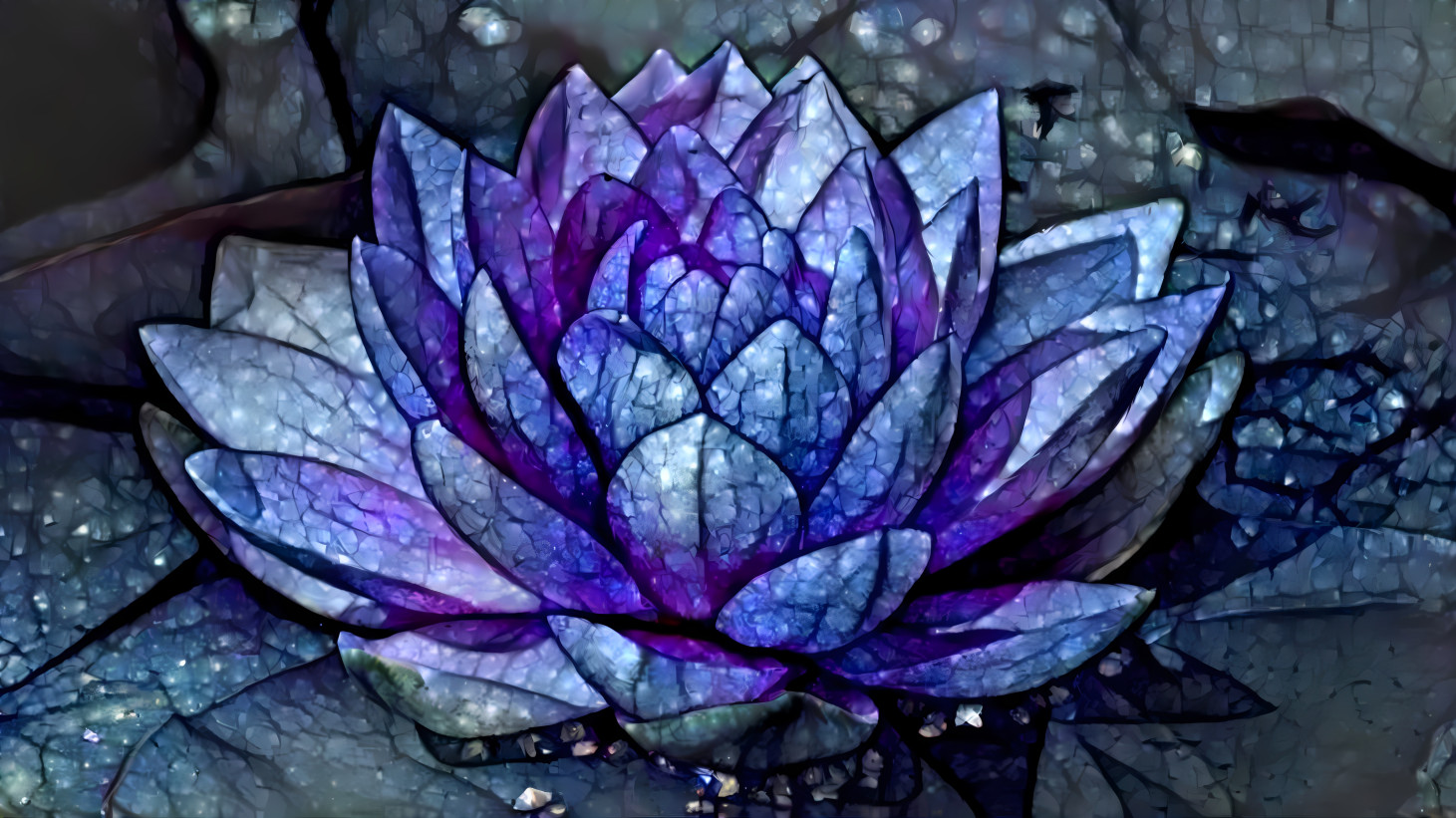 Stone waterlily