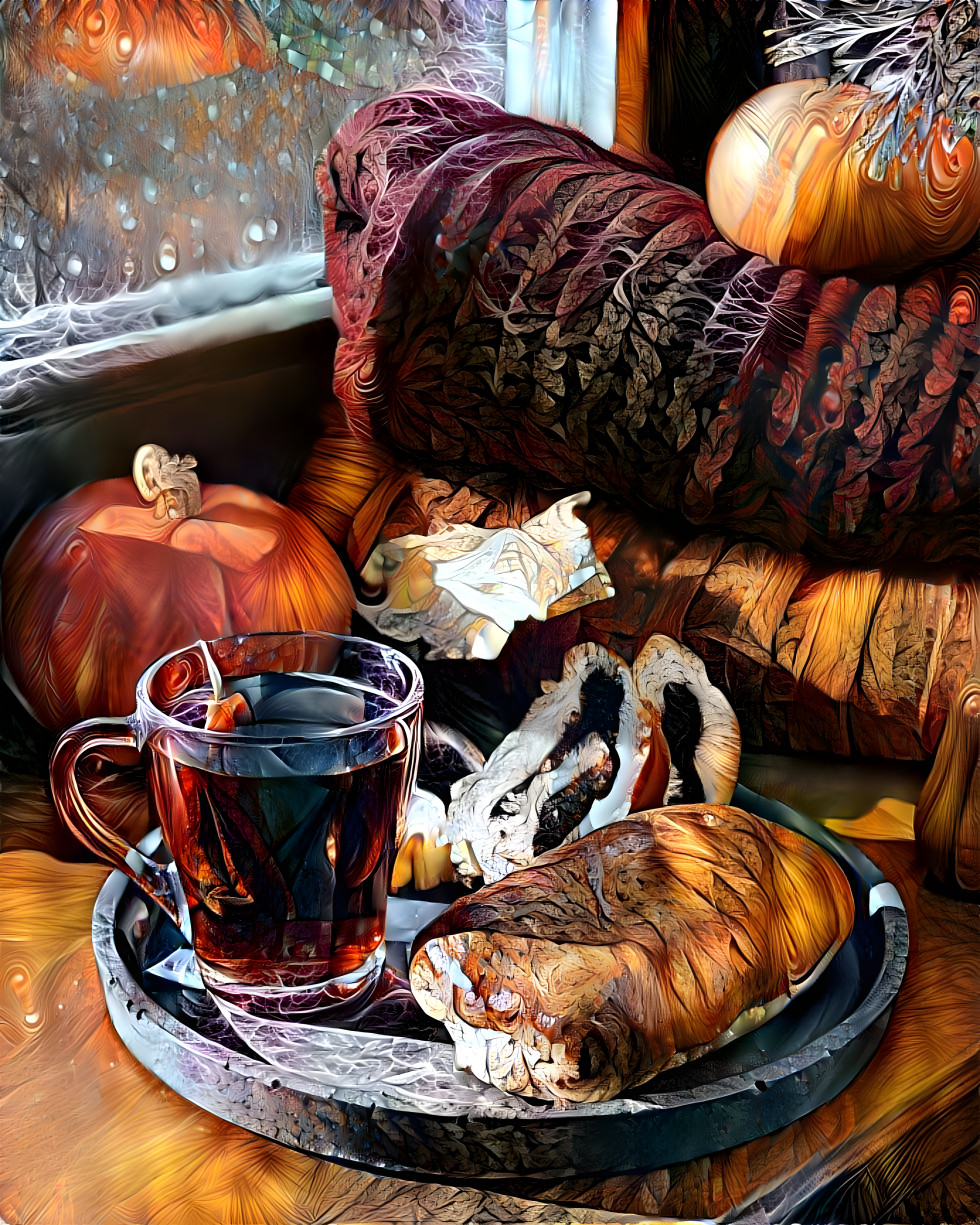 Autumn tea time