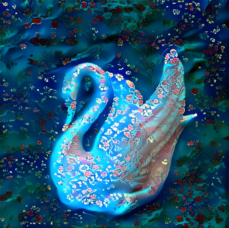 Porcelain Swan