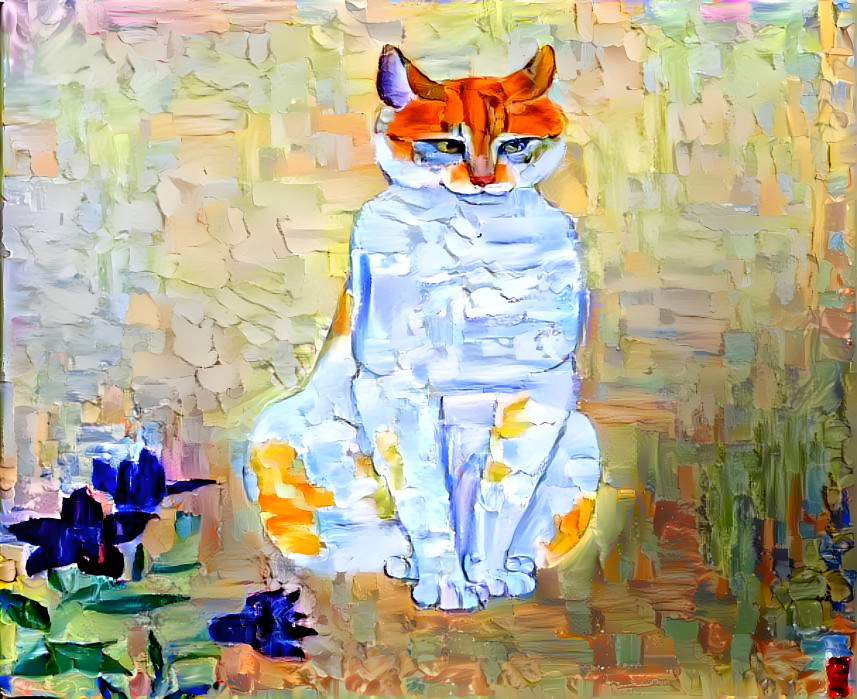 Orange and White Cat