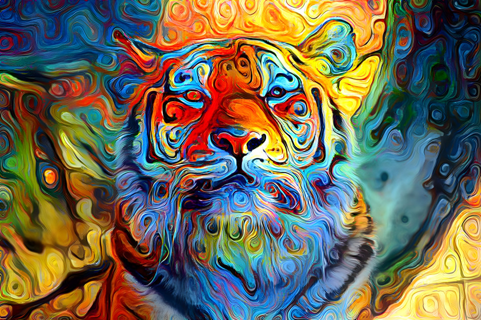 Big Cat Abstract  