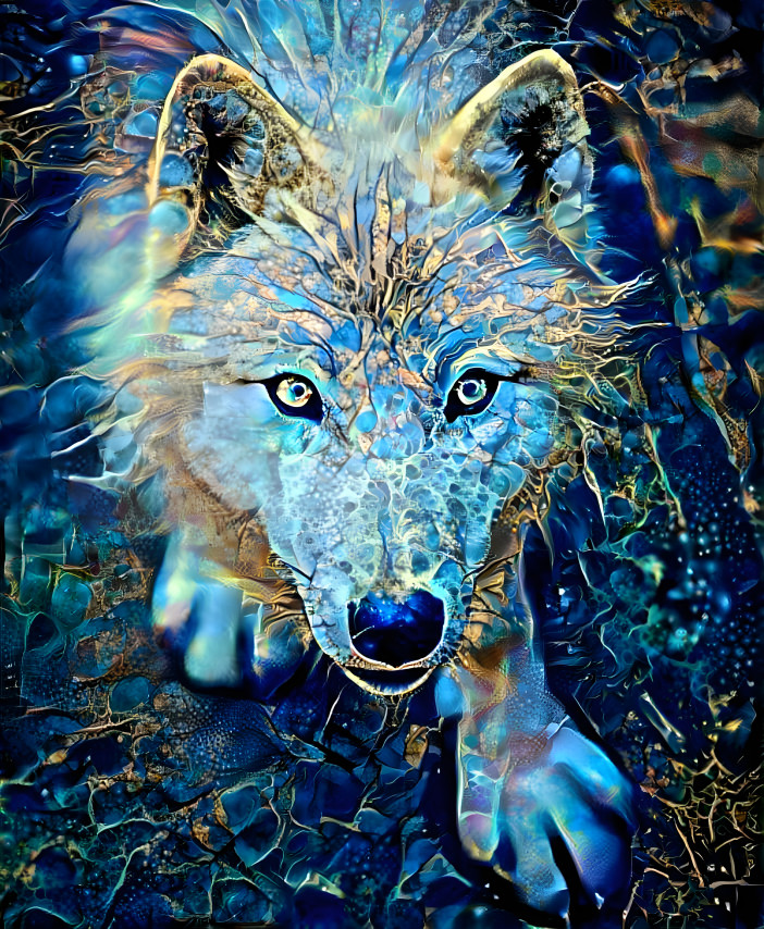 Wolf's eyes