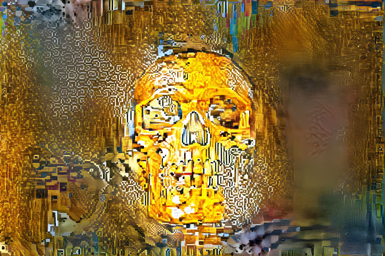 Klimt skull