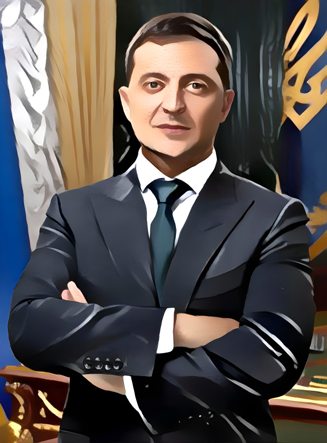 Volodymyr Zelensky ... The Brave