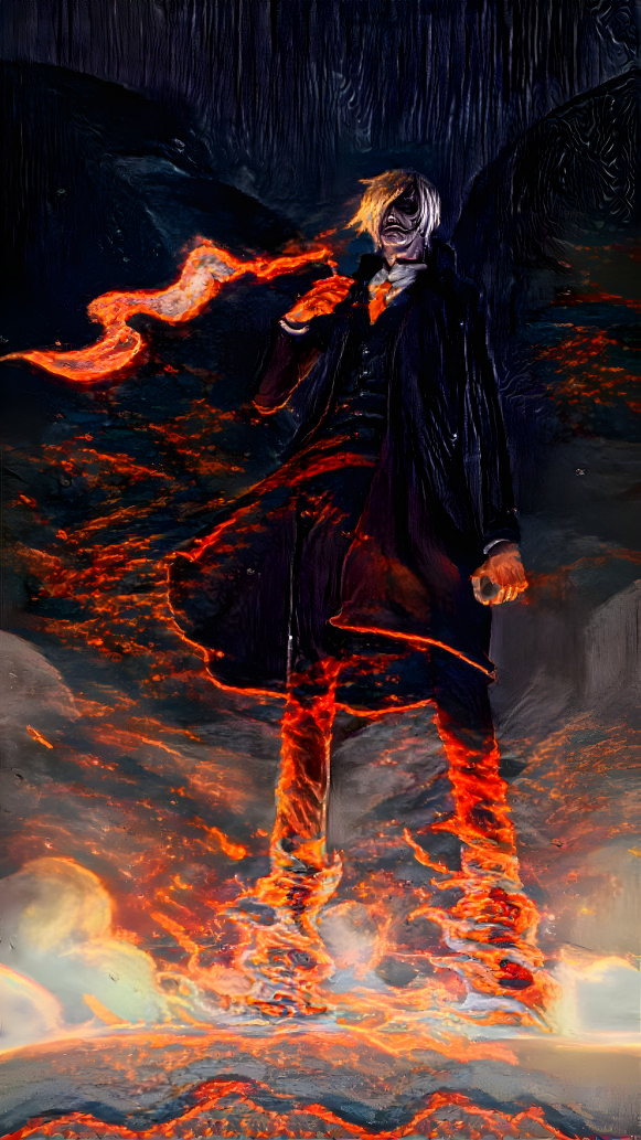 Sanji Diable Jambe Lava