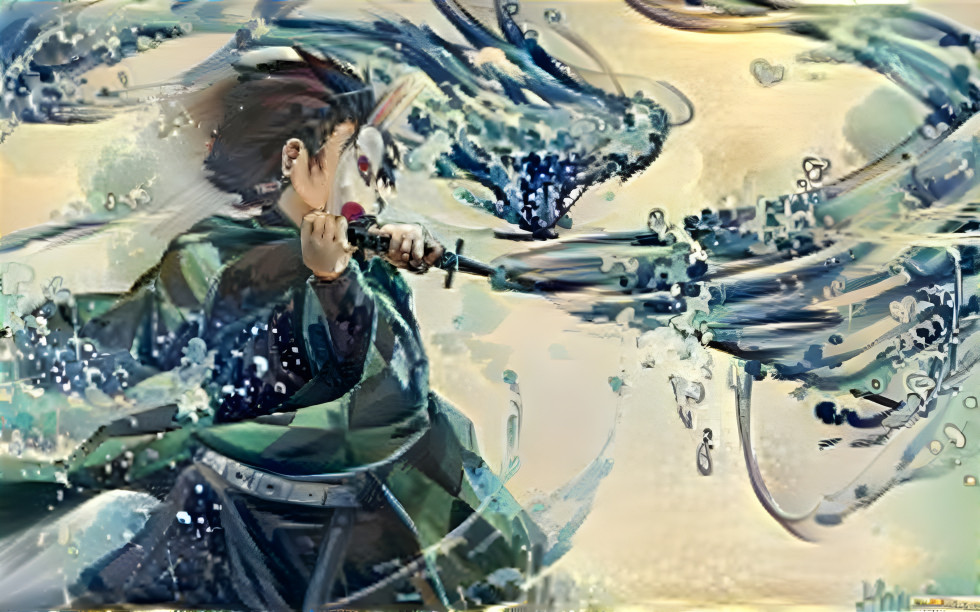 Tanjiro's Great Wave 