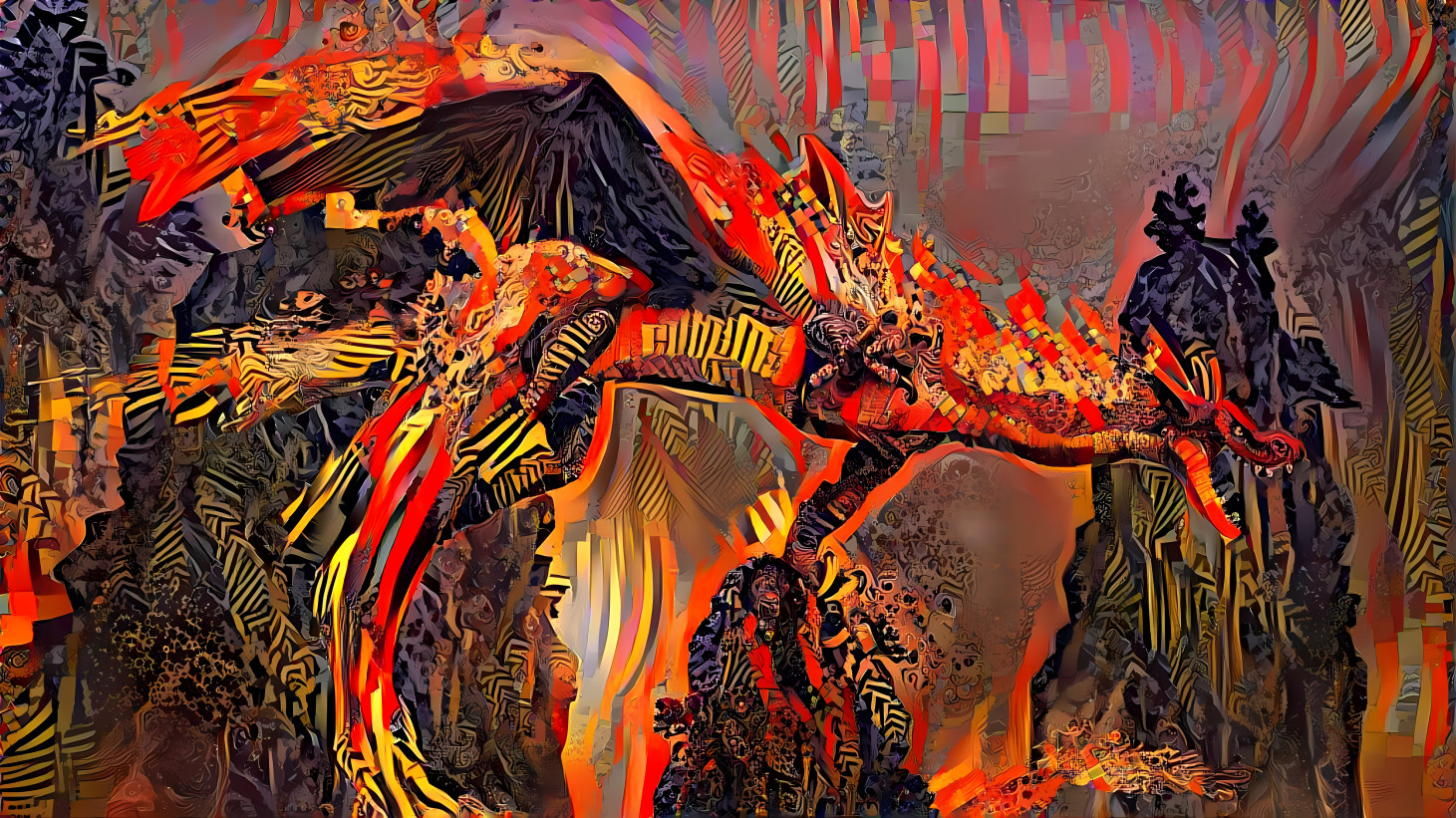 Trippy Dragon