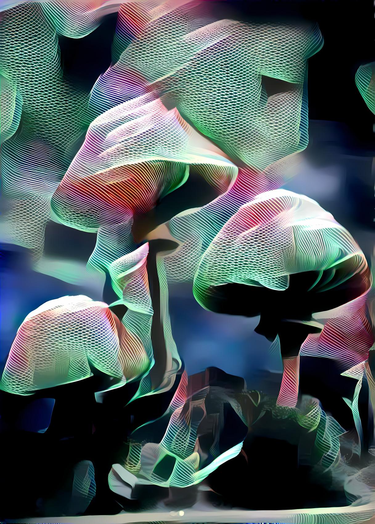 Light shrooms