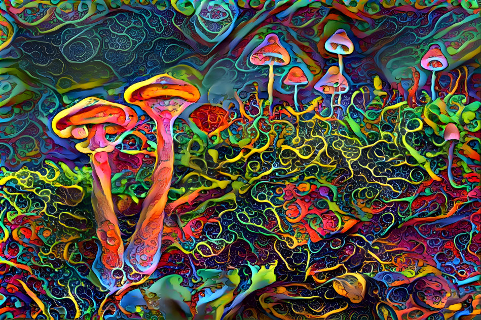 Shrooms Tripping on color 03