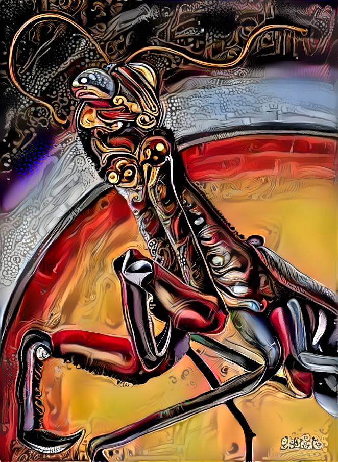 Mantid Red