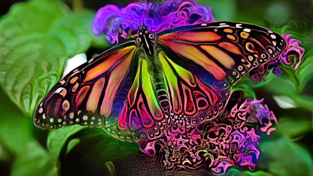 Hypnotic butterfly