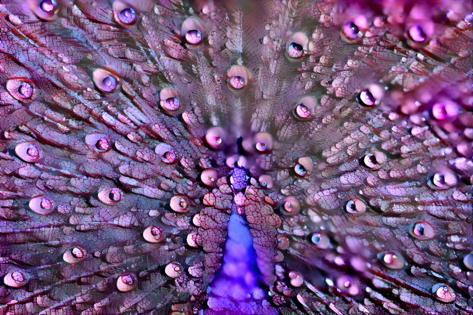 Purple Peacock