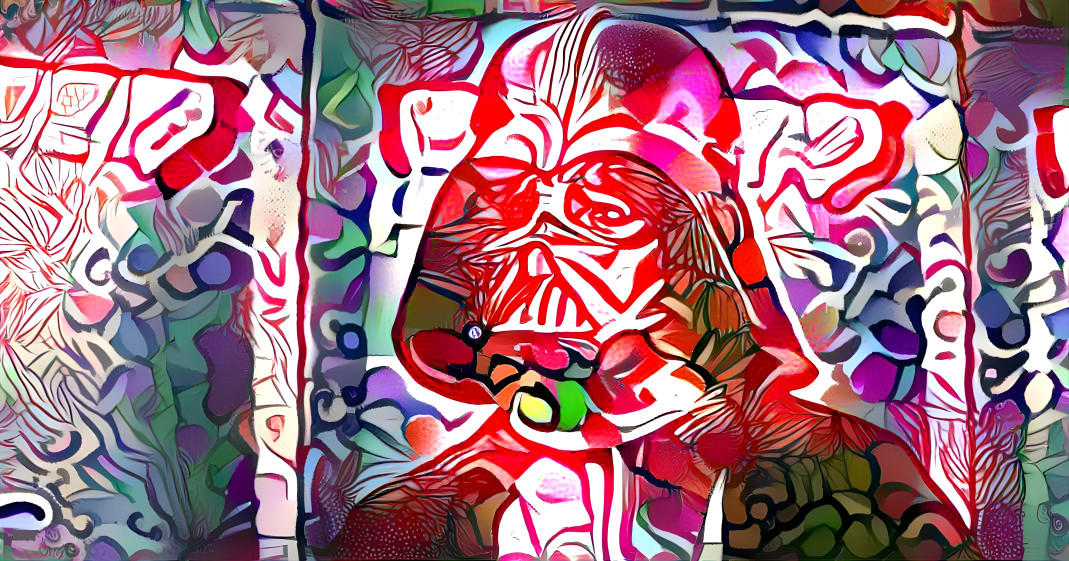 Darth Vader: Flower mood