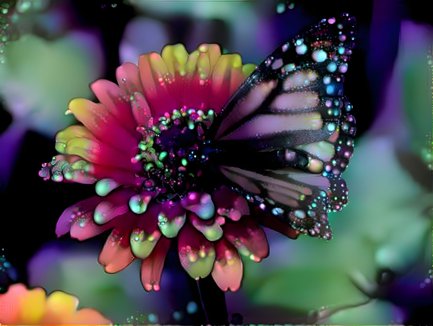 Butterfly & Flower