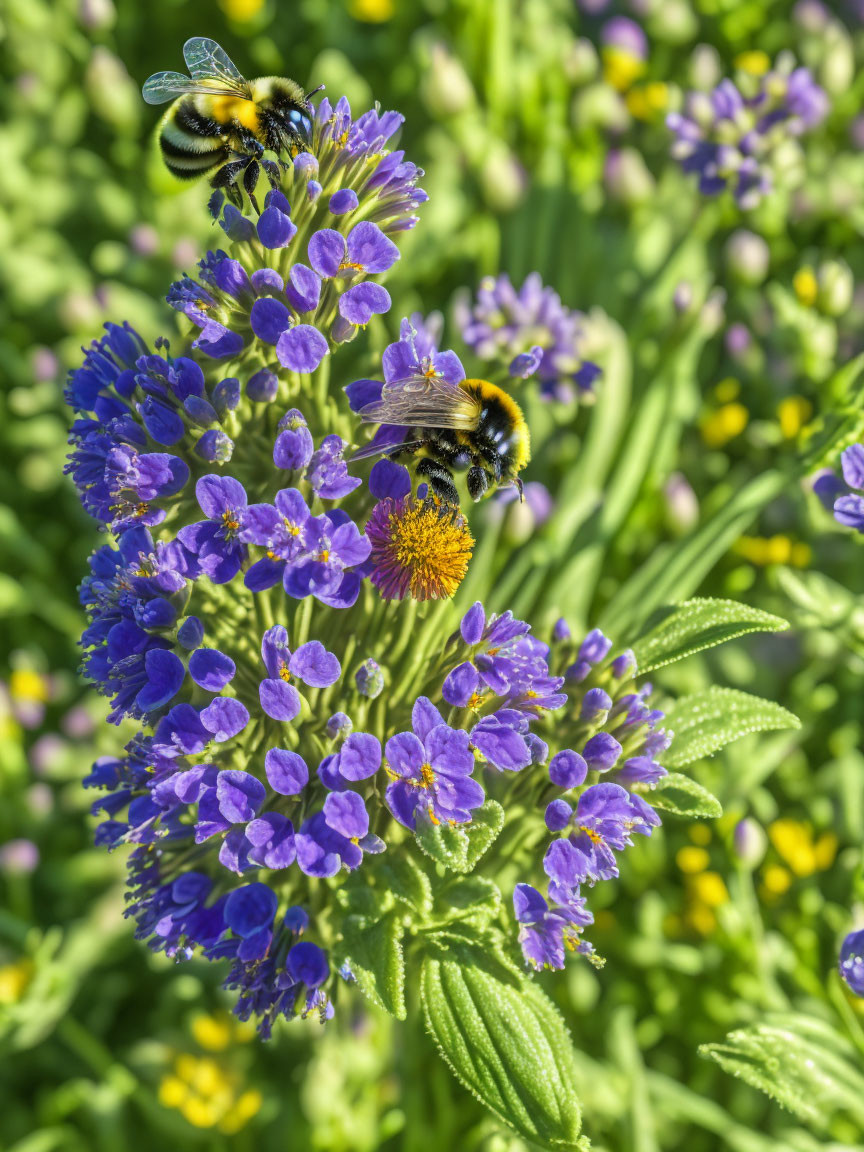 Bumble bee in lavender