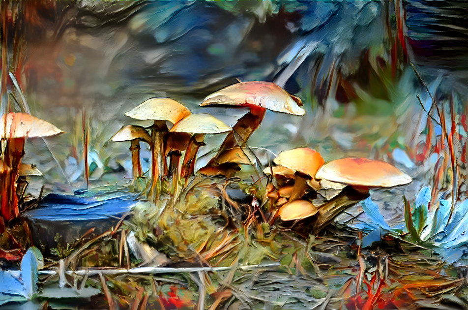 Mushroom patch