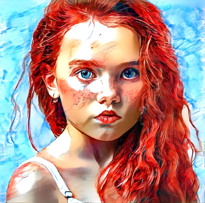 red hair girl