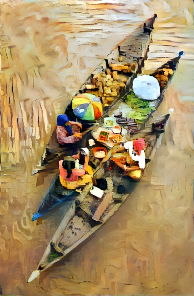 river boat market