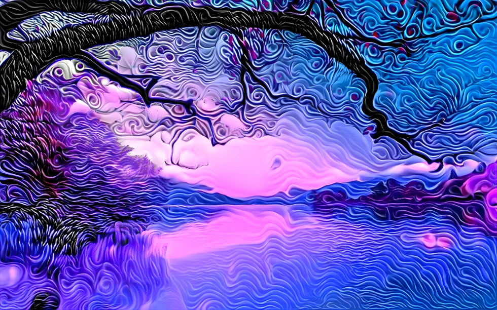 Dreamy Purple Scape