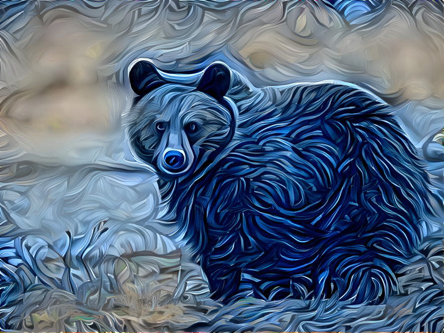 blue bear