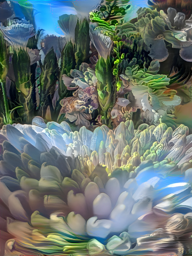 Floral Alien Landscape