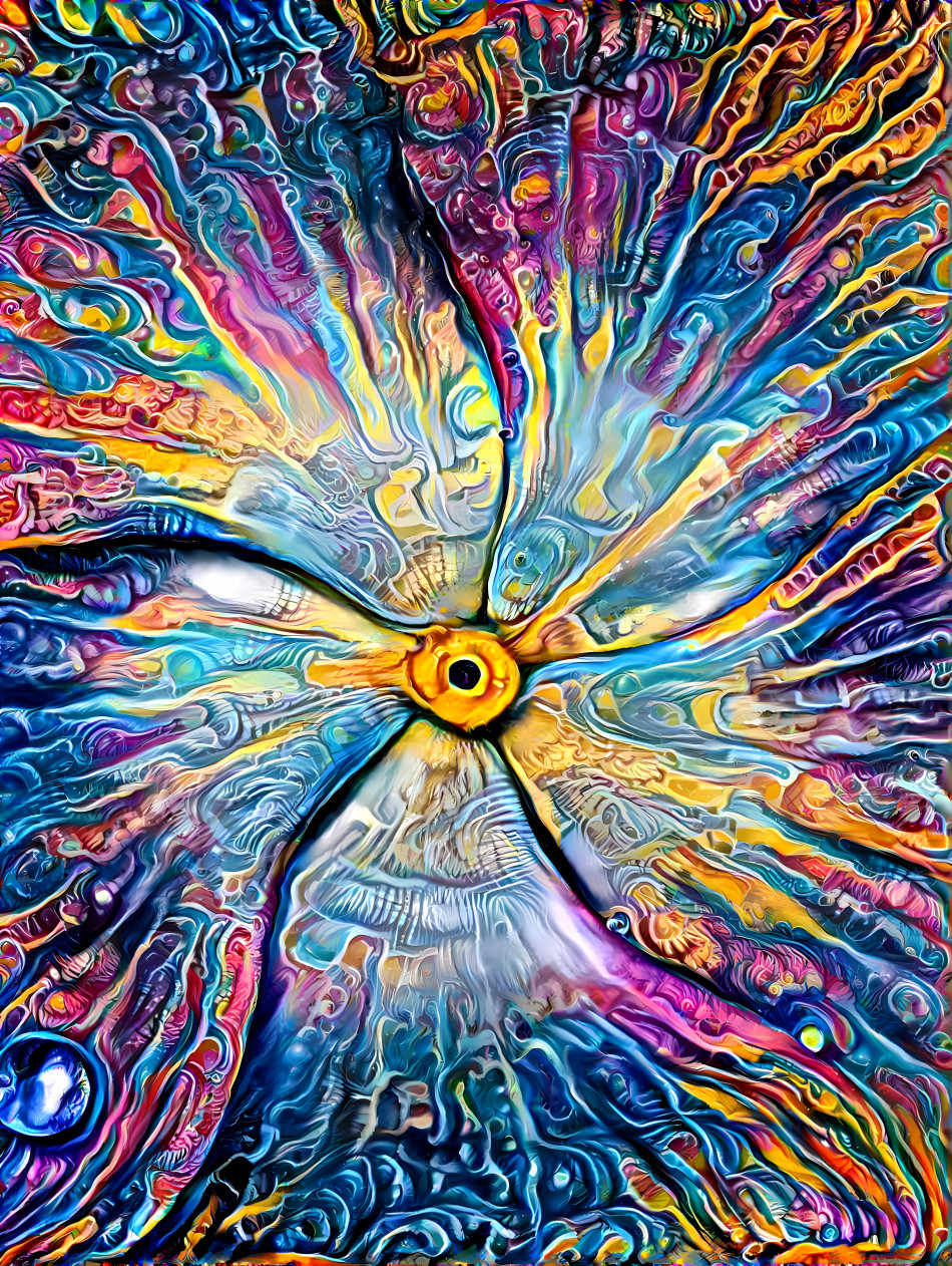 Psychedelic Pinwheel IV