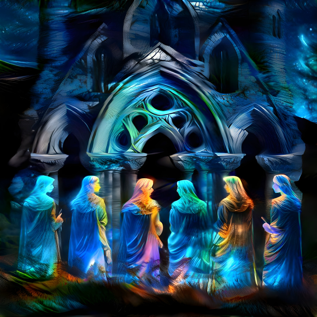 The Sisters of Pleiades All Seeing