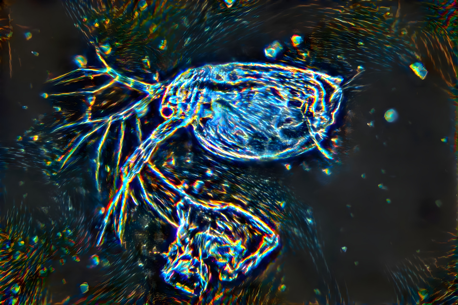 Crystal Daphnia