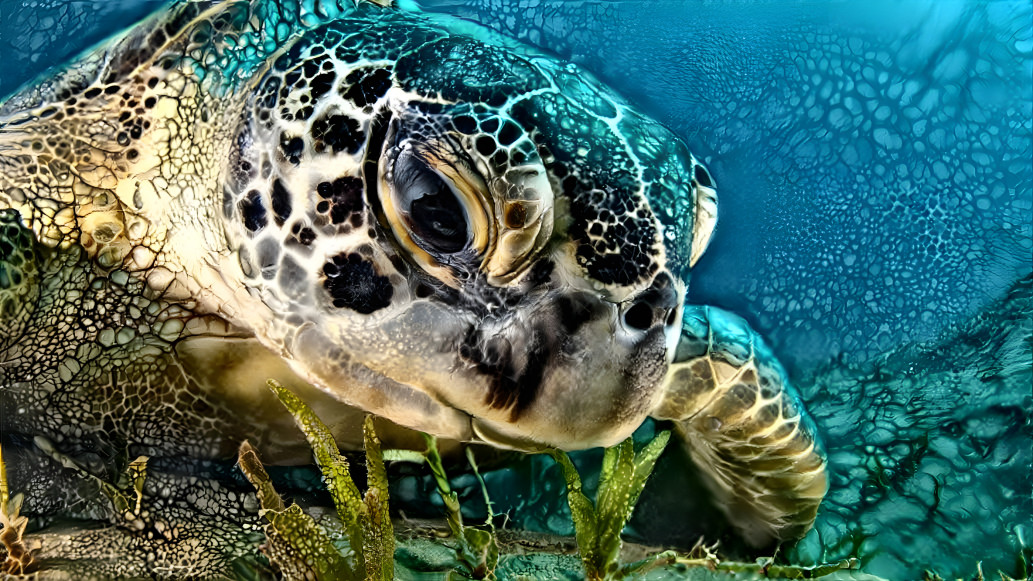 Sea Turtle ~ Close Up 