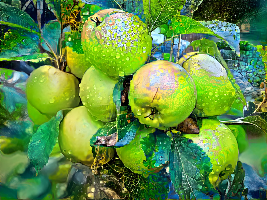 Rain Soaked Apples