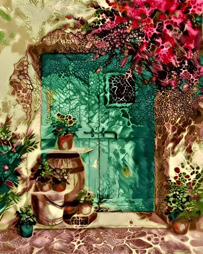 Green Front Door