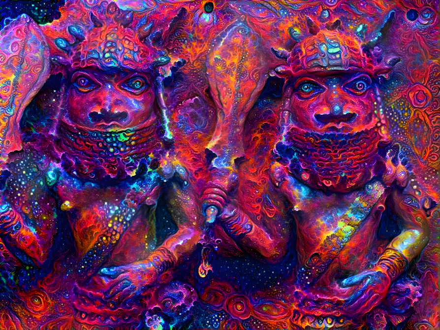 Trippy Flame Relief Panel ~ Battle by Battle