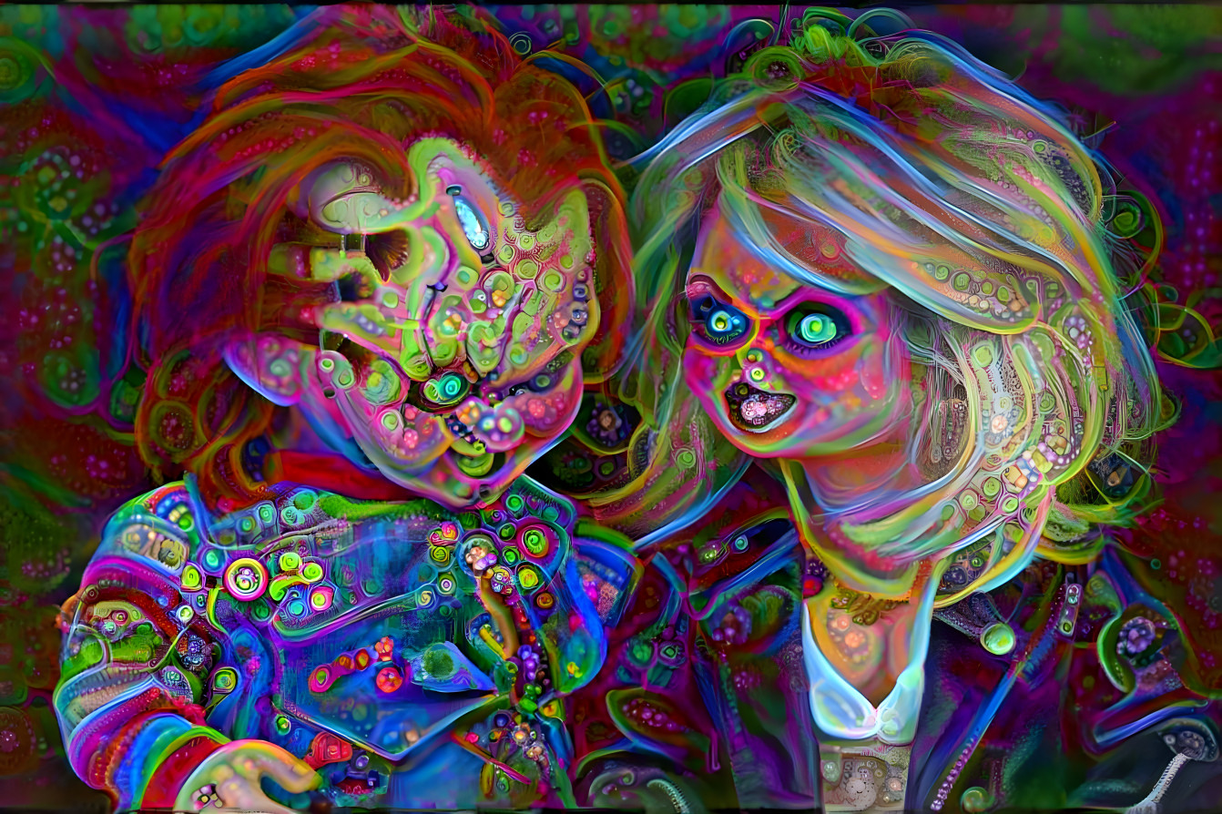 Chucky and Tiffany