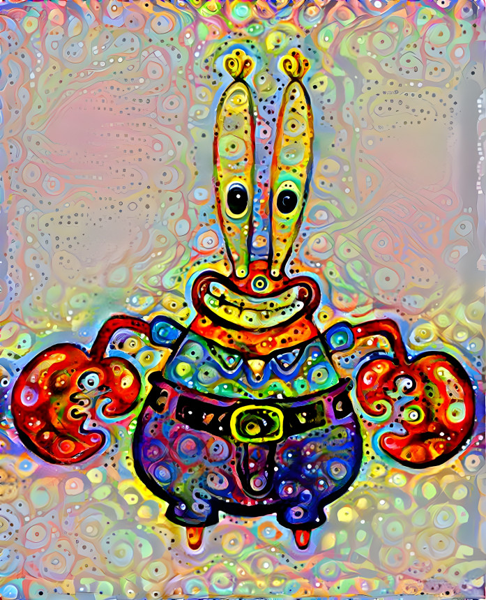 Mr. Krabs' $weet Money Dream$