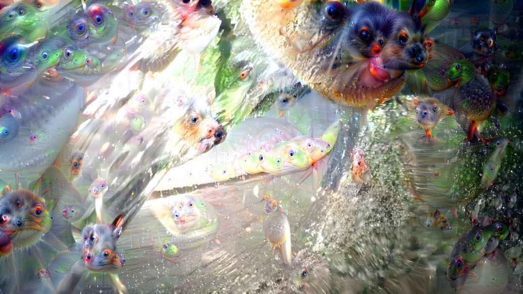 DeepDream tube-ride