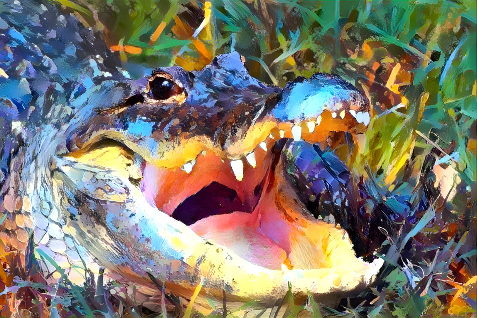 Painted Crocodile