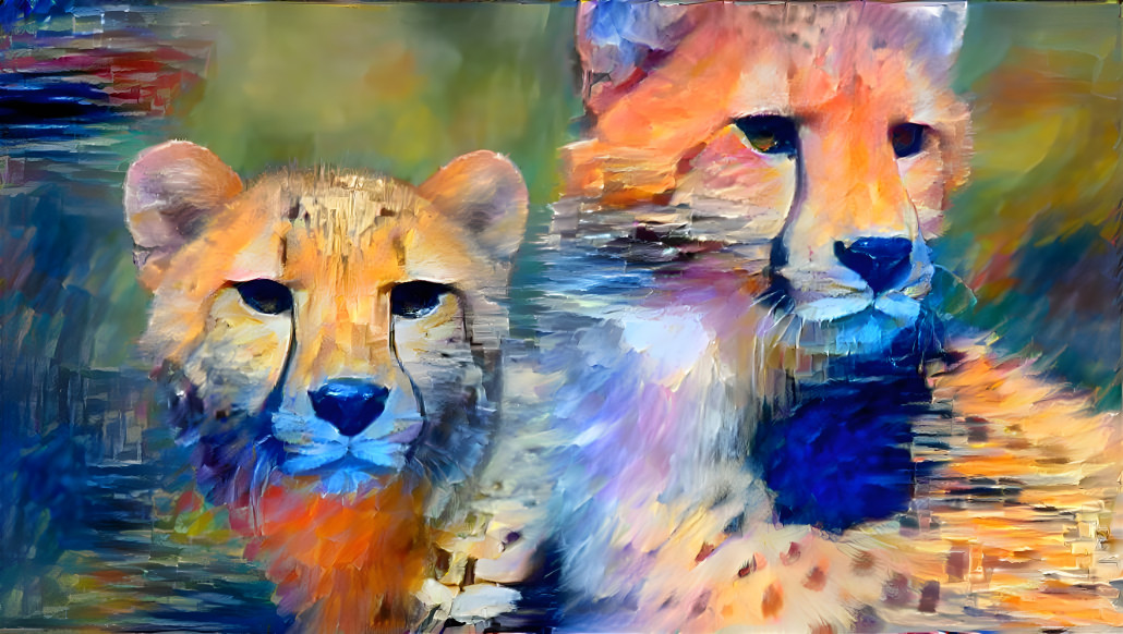 Cheetah paint