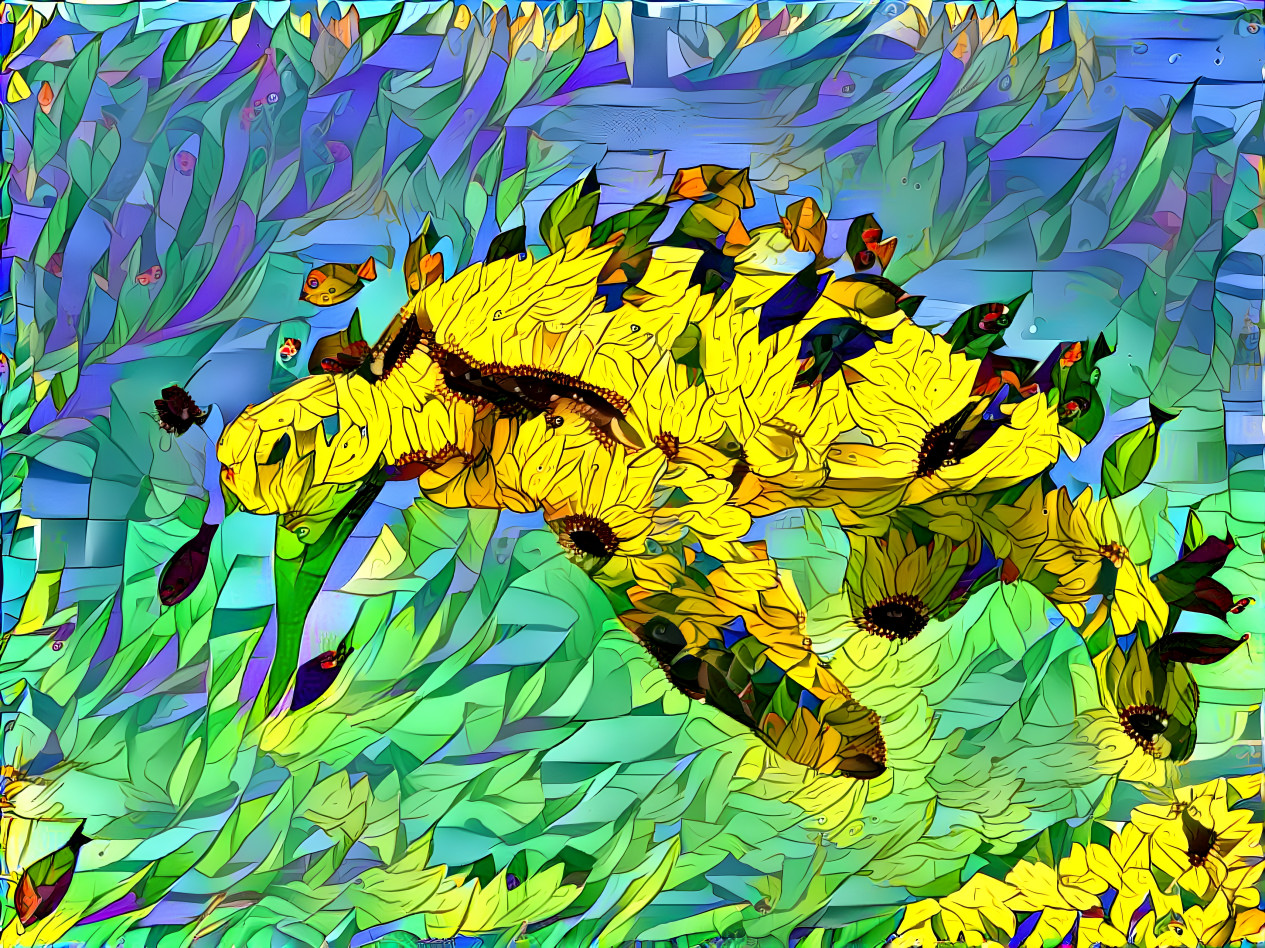 Sunflower Turtle