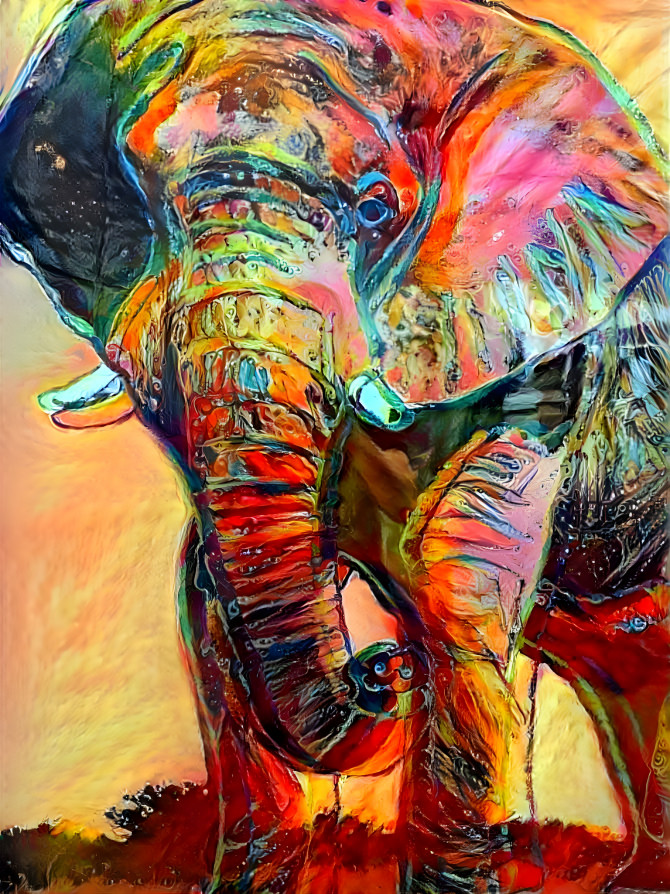 Warhol Elephant