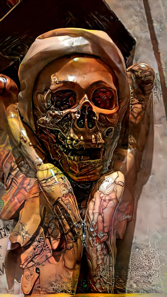 Cyborg Skull