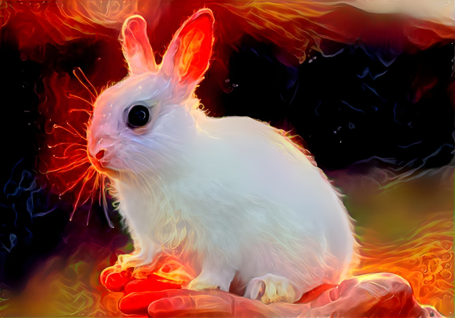 Flaming Bunny