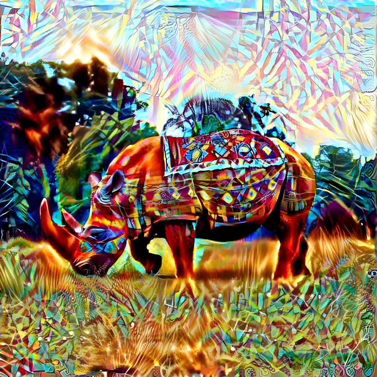 Rainbow Rhino