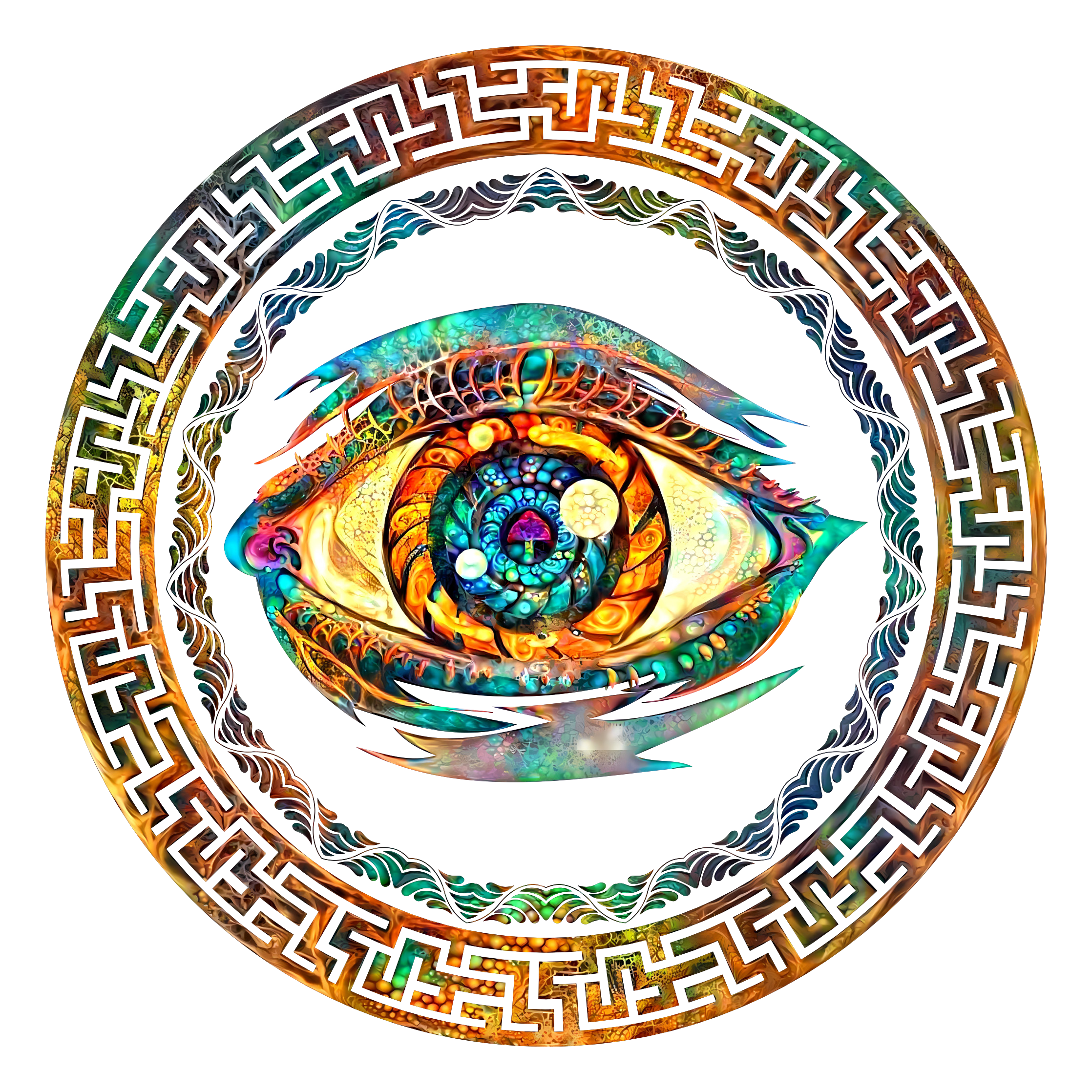 Magic Mushroom Eye