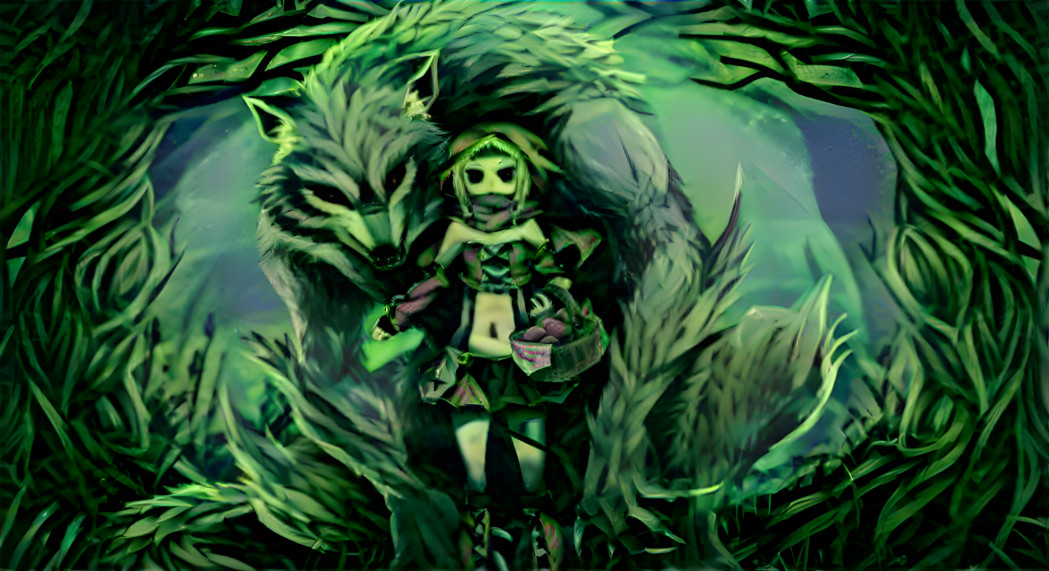 little green riding hood