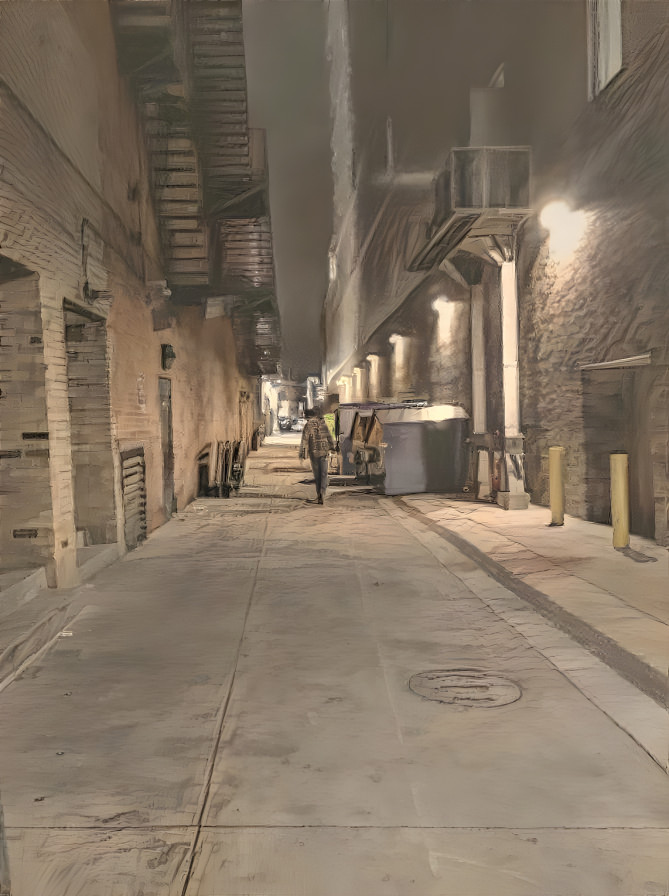 Detroit Alleyway